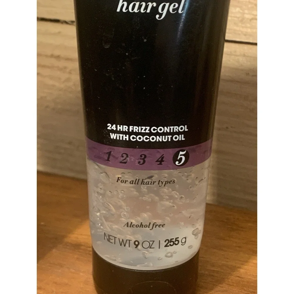 2 Tresemme Mega Control Hair Gel #5 Gel 24hr Frizz Control Coconut Oil 9‎ oz New